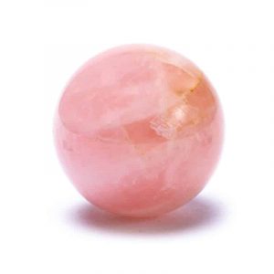 Esfera de Piedras Preciosas Feng Shui Cuarzo Rosa (4 cm)
