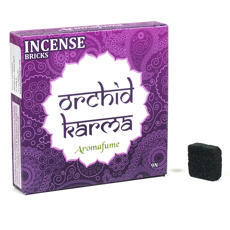 Bloques de incienso Aromafume Orchid Karma