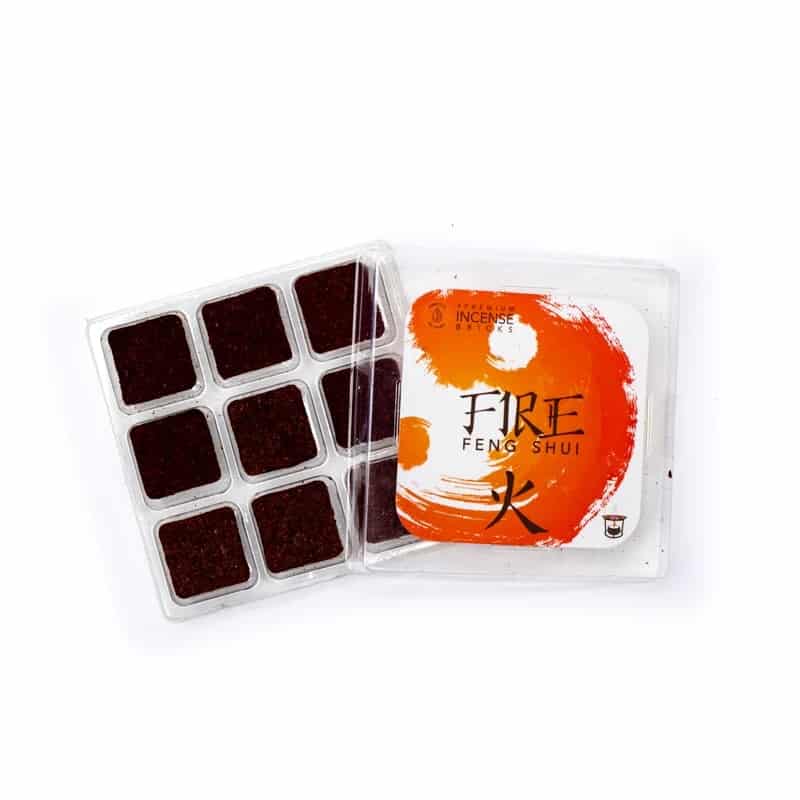 Cubitos Incienso Aromafume Feng Shui Fuego (40 gramos)