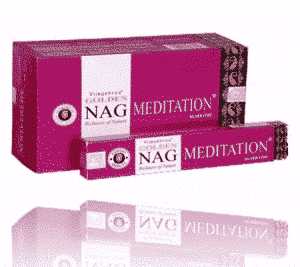 Incienso Golden Nag Meditation(12 paquetes)