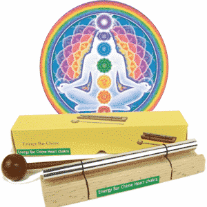 Tubo Sonoro para la curación del 4º chakra (13,6 cm)