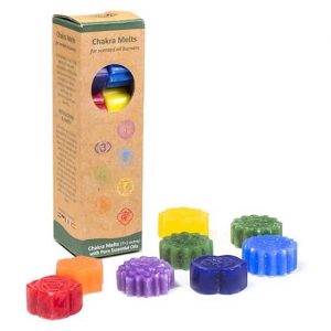 Pastillas de Cera Chakra para Quemadores de Aromas