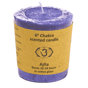 Vela Perfumada Votiva 6º Chakra