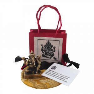 Estatua de Altar Ganesh Cobre (3,5 cm)