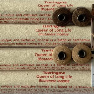 Incienso Tseringma - Longevidad y Salud (4 paquetes)