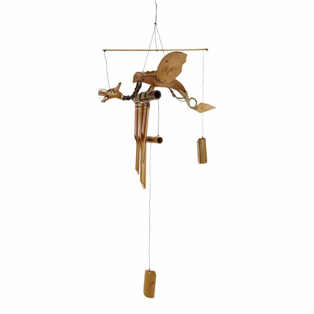 Carillón de Bambú con Dragón (103 x 48 x 38 cm)