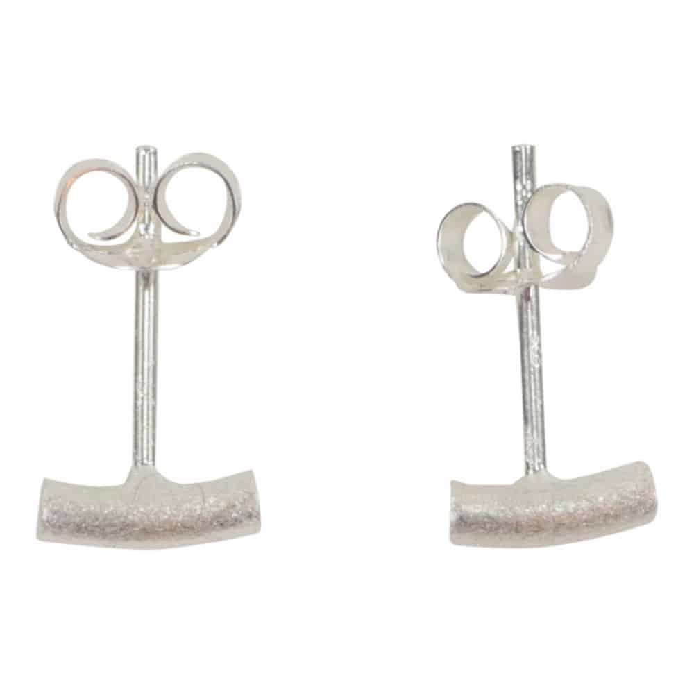 Pendientes de plata Rayas