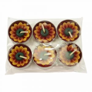 Velas Girasoles (Set de 6)