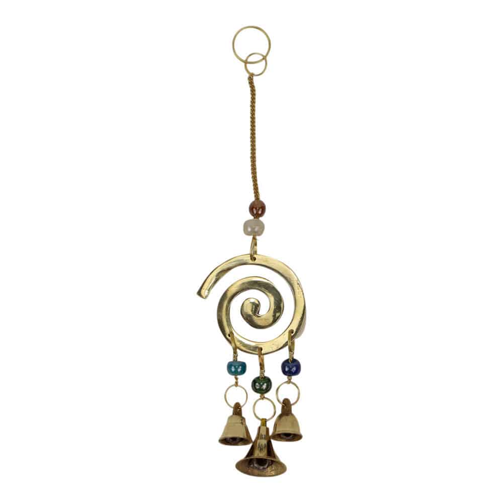 Mini espiral móvil de latón
