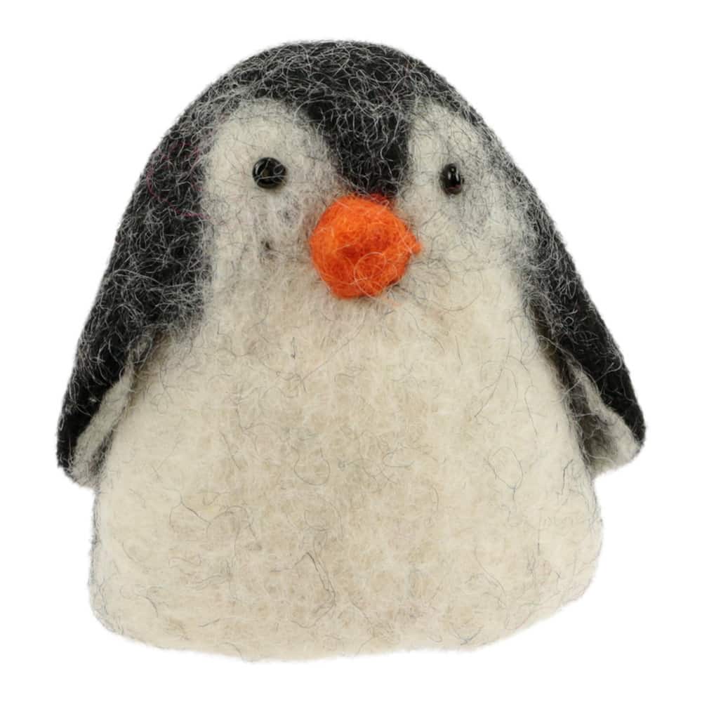 Calentador de Huevos de Fieltro Pingüino