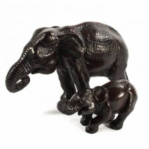 Estatua de polipropileno Elefante con Crío