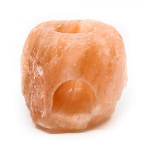 Difusor de aromas de piedra de sal naranja (1 kg) 10 x 9 x 9 cm