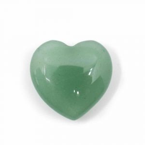 Aventurina Verde en forma de Corazón (20 mm)