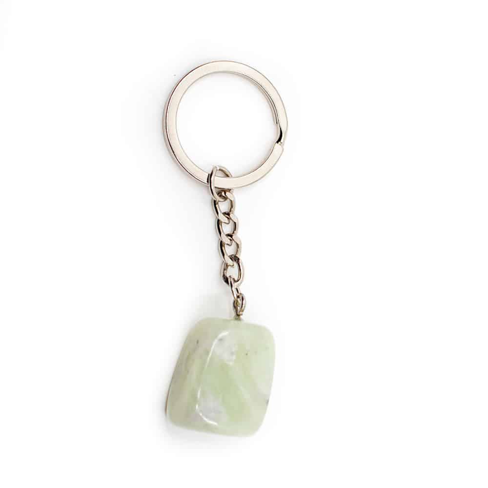Llavero de Piedras Preciosas de Jade