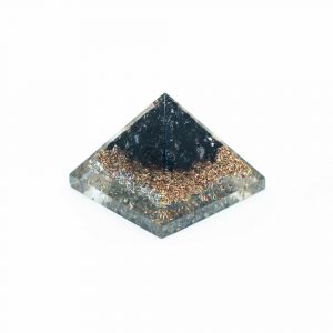 Pirámide de Orgonita Mini Turmalina Negra (25 mm)