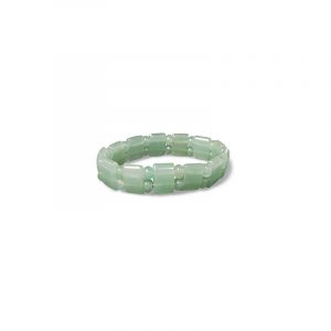 Pulsera de Piedras Preciosas Aventurina Verde Fantasía