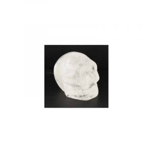 Calavera de Cristal de Roca Perforada (40 mm)