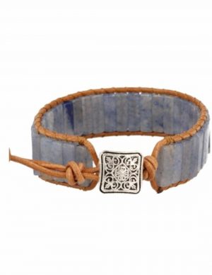 Pulsera de Cuarzo Azul