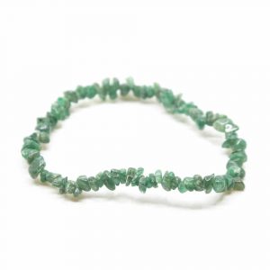 Pulsera de Piedras Preciosas de Jade Verde (18 cm)