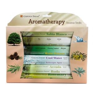 Garden Fresh - Set de Regalo de Incienso para Aromaterapia (paquete de 6)