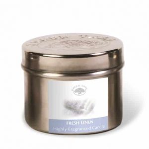 Vela Perfumada Green Tree Lino Fresco (150 gramos)