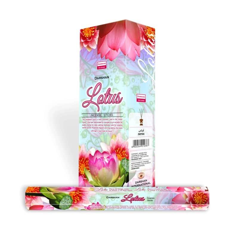 Incienso Darshan Loto (6 paquetes)