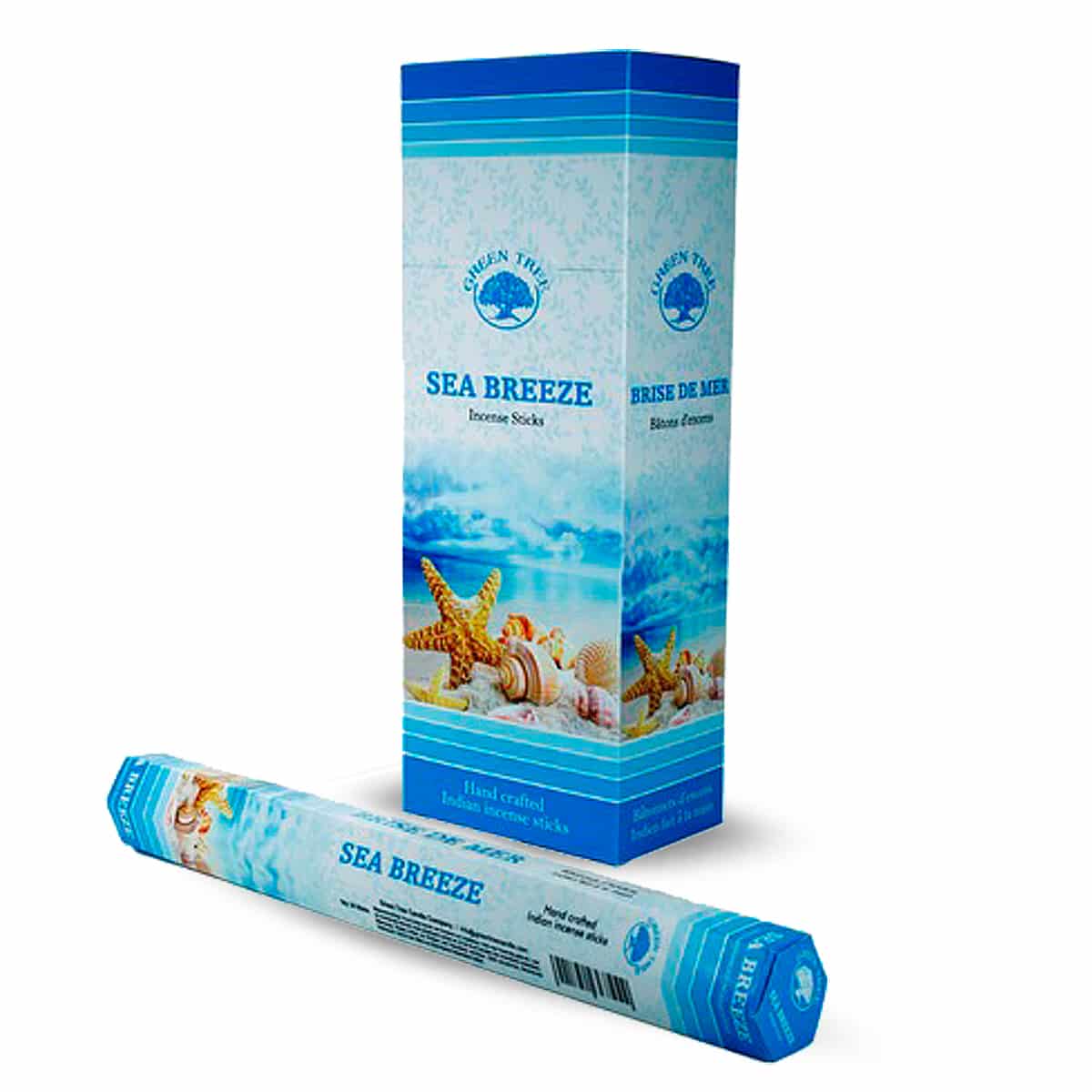 Incienso Green Tree Sea Breeze (6 paquetes)