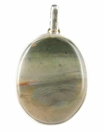 Colgante de Plata con Jaspe Policromado (modelo 13)