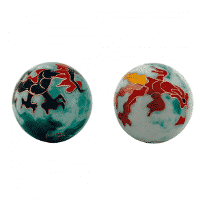 Esferas Chinas Dragón y Fénix - 3,5 cm