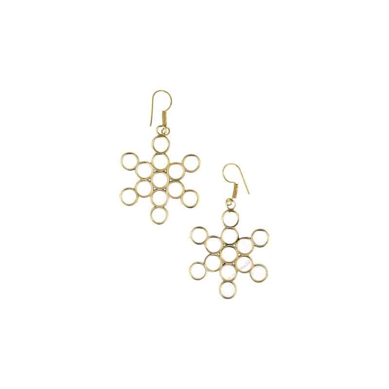 Pendientes Latón Dorado (Modelo 1)