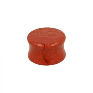 Plug de Jaspe Rojo (20 mm)