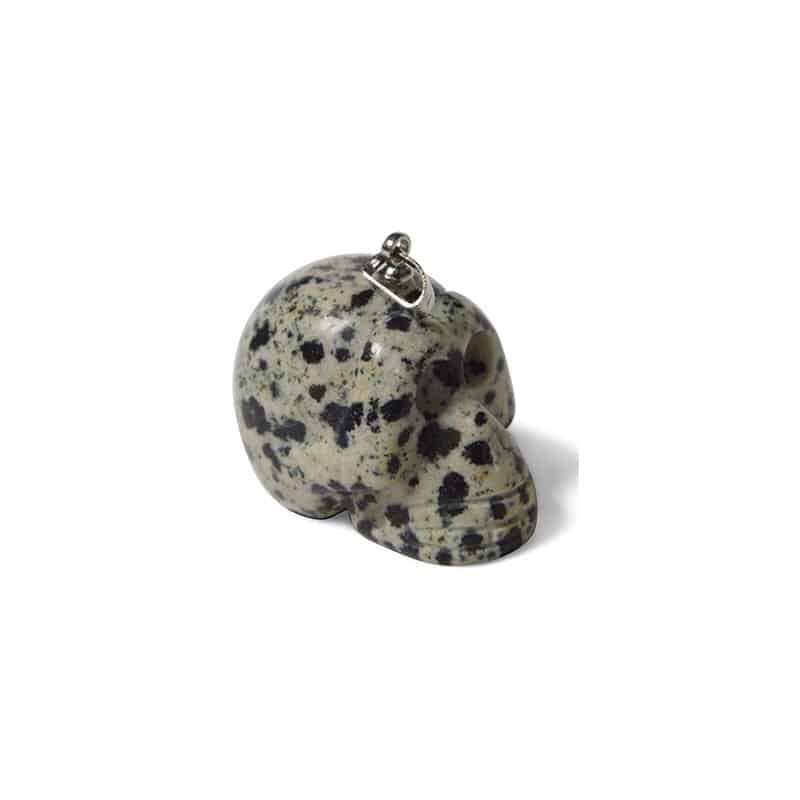 Colgante Calavera Jaspe Dálmata