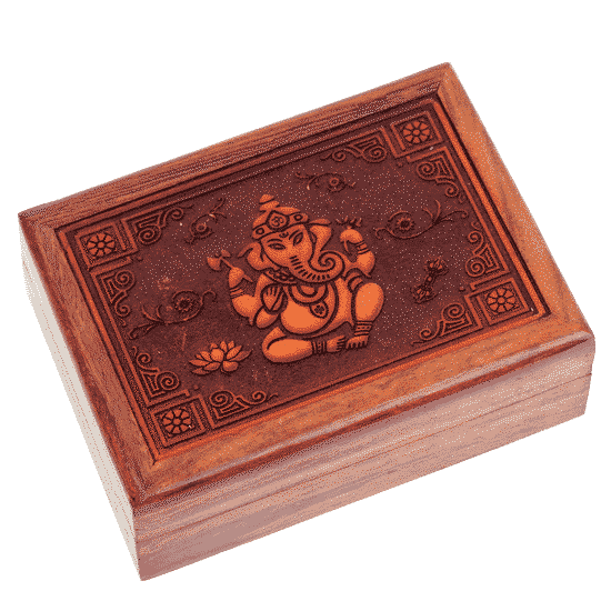 Caja de Tarot Ganesh Grabada