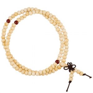 Pulsera Mala de Madera Elástica