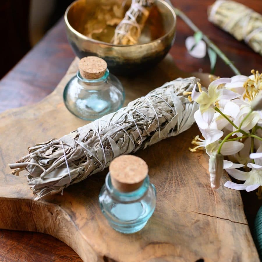 Smudge de Salvia Blanca Grande
