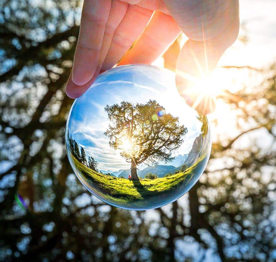 bola de cristal fotografía