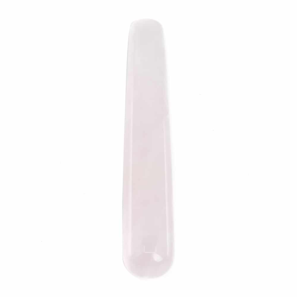 Varilla de Masaje Yoni de Cuarzo Rosa - 10 cm
