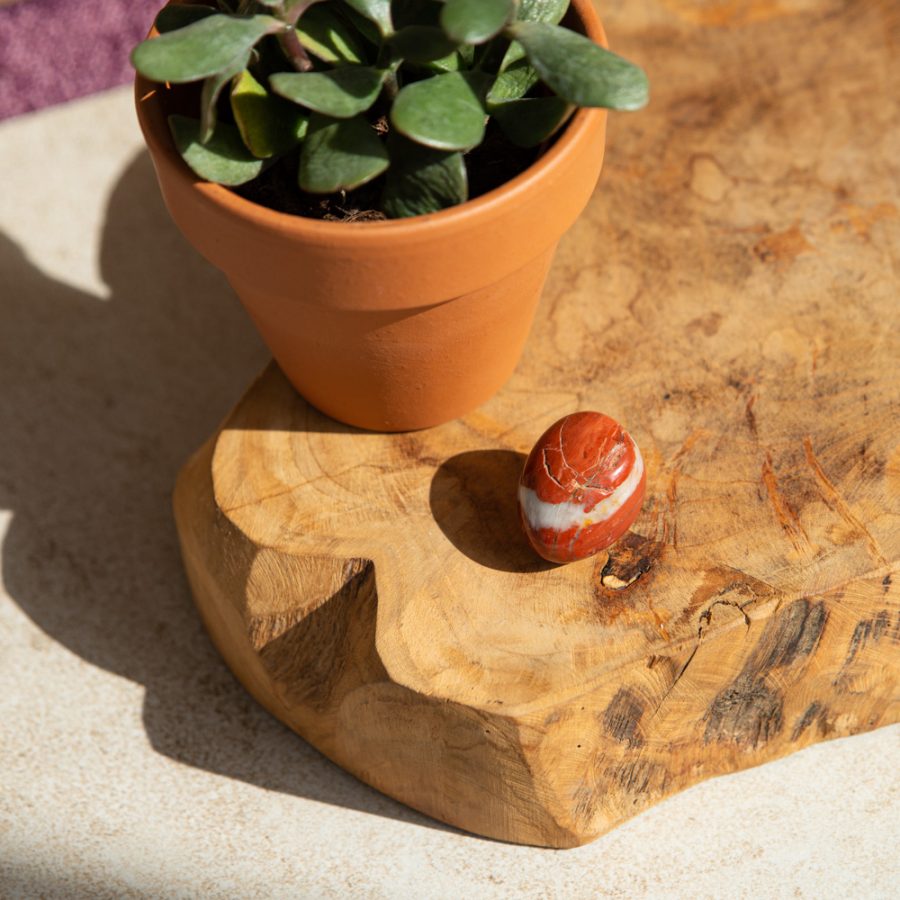 piedra de jaspe rojo chakra raíz