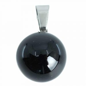 Colgante de Obsidiana Bola