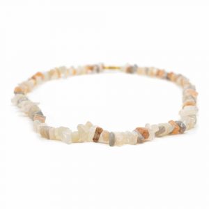 Collar de Piedras Preciosas Multi Moonstone (45 cm)