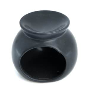 Quemador de Aromas y Difusor de Aceite Basic - Negro