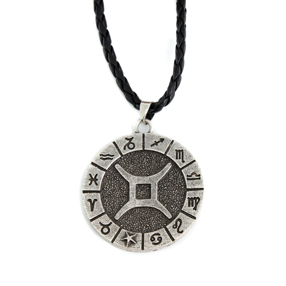 Colgante de Metal Horóscopo de Géminis (40 mm)